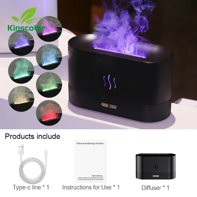 Flame Pro Aroma Diffuser Air Humidifier