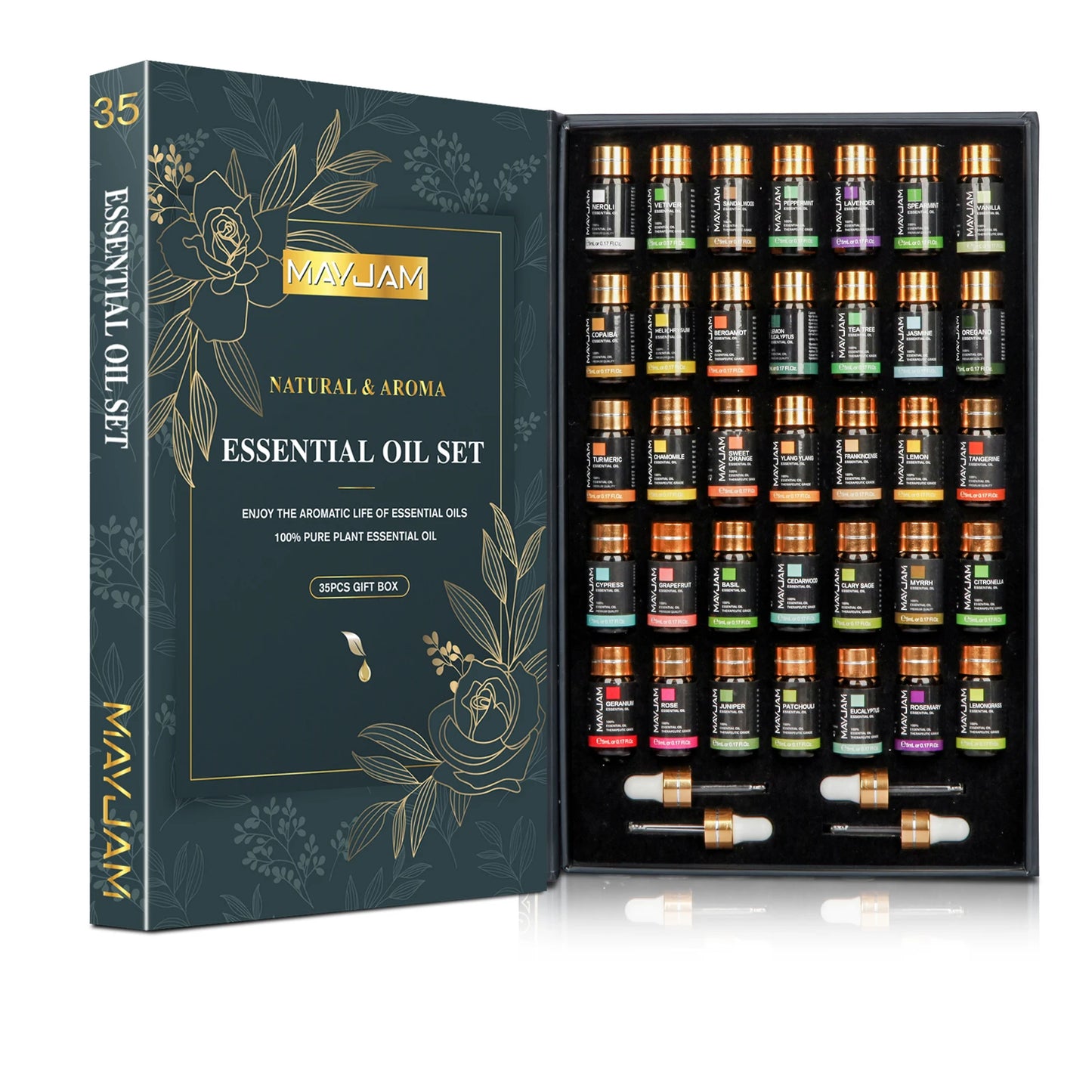 35-Piece Essential Oils Set