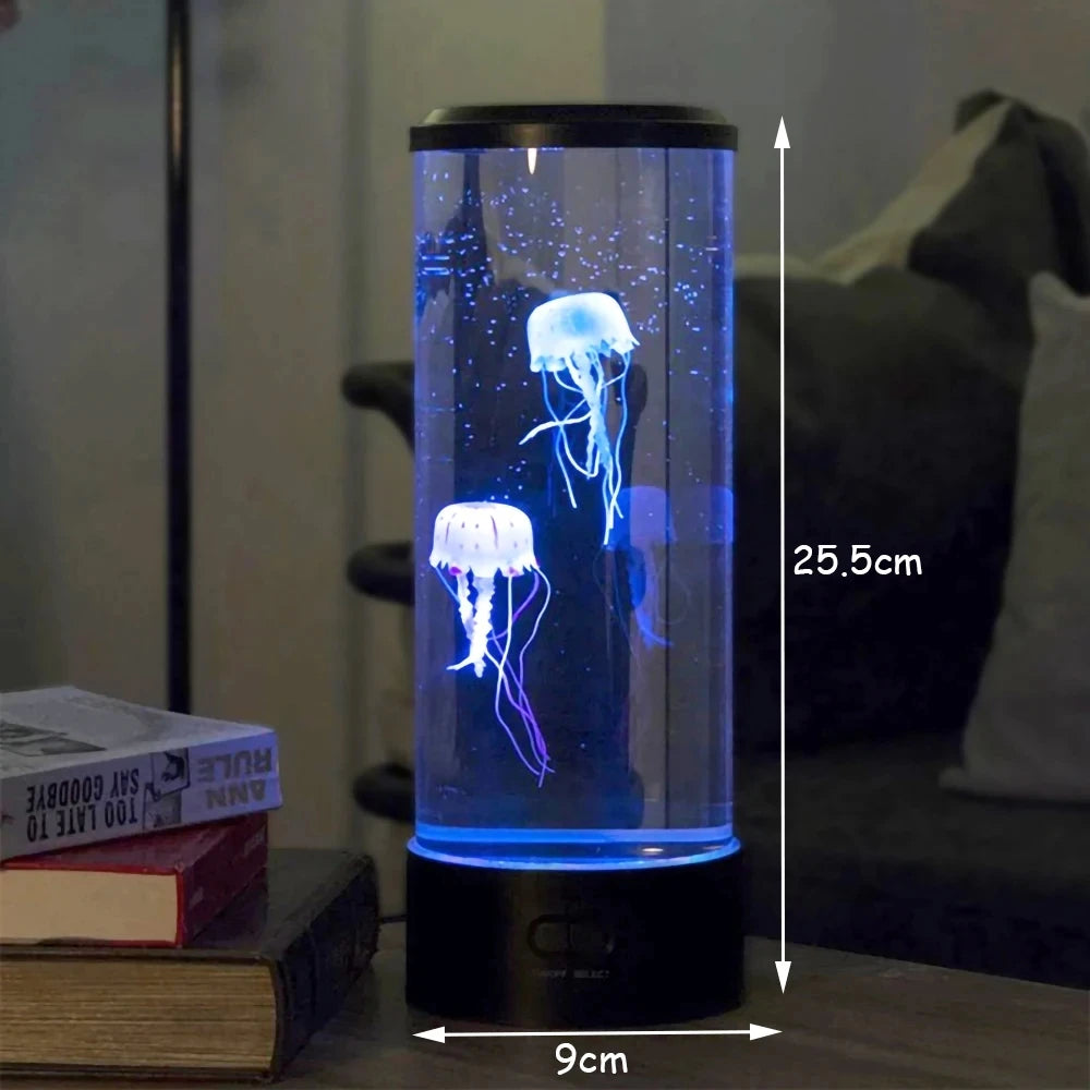 Color Changing Jellyfish Lava Lamp - PearlFlamingo