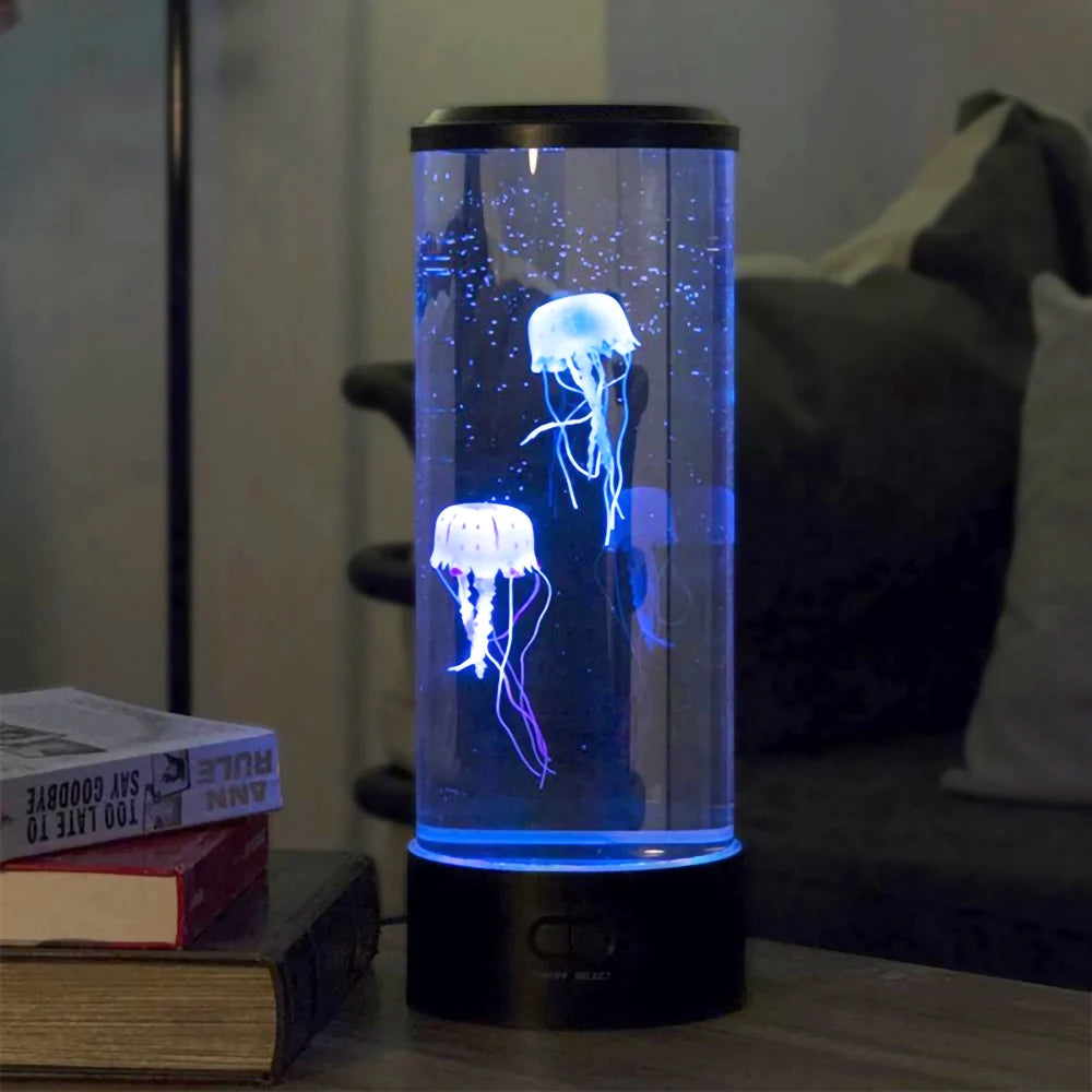 Color Changing Jellyfish Lava Lamp - PearlFlamingo