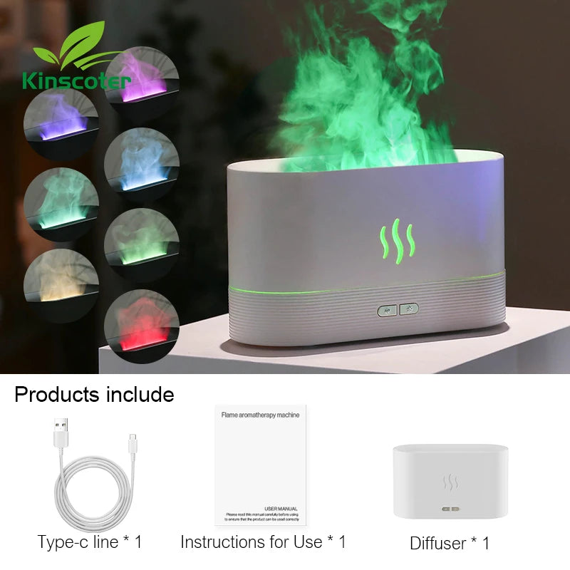 Flame Pro Aroma Diffuser Air Humidifier