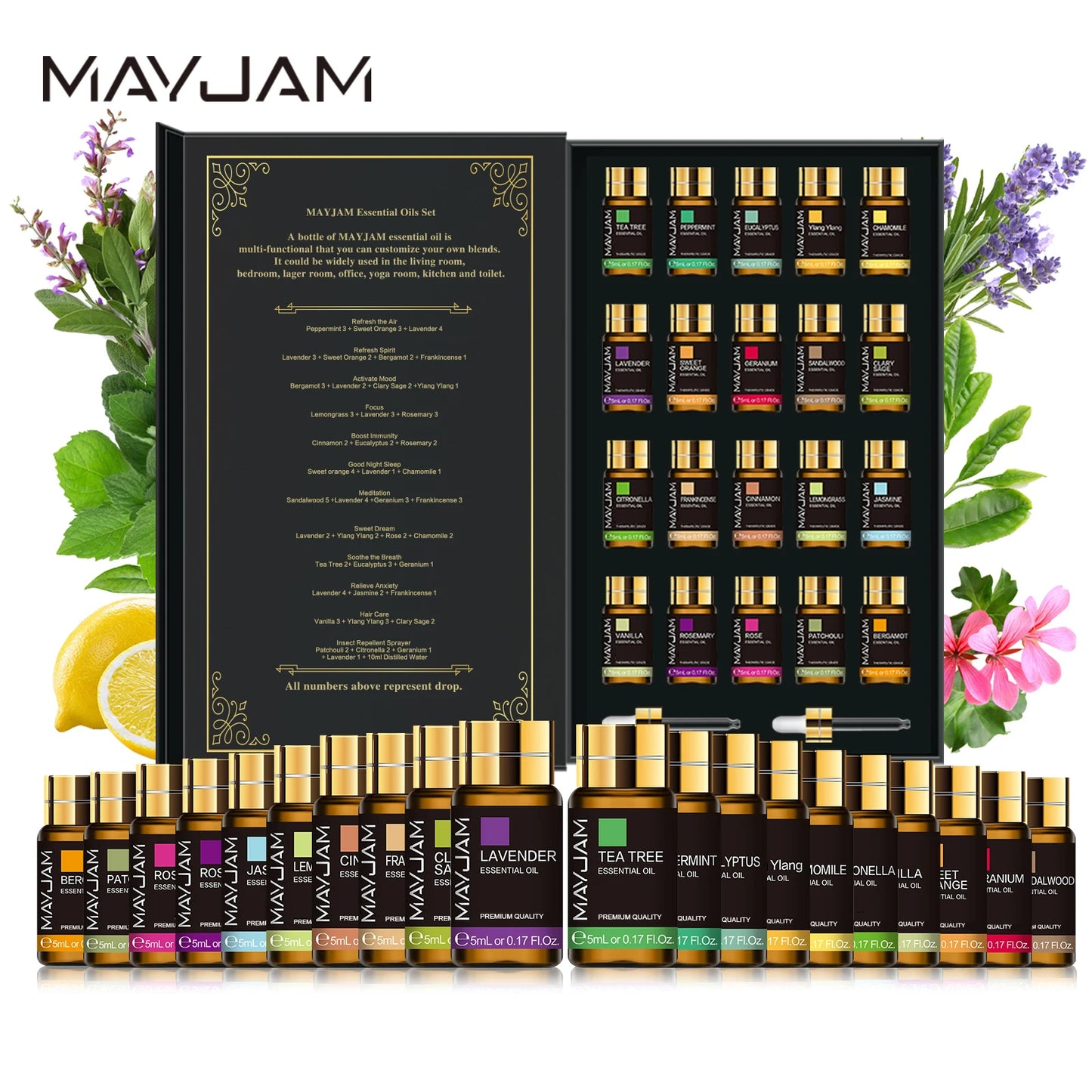 20-Piece Essential Oils Set