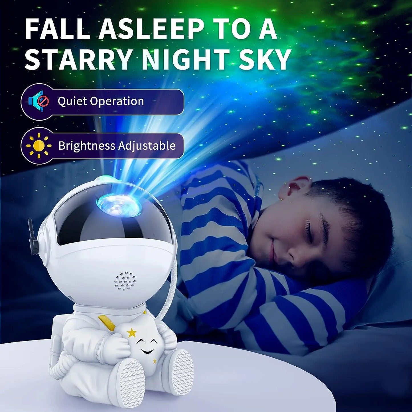 Star Projector Galaxy Night Light - PearlFlamingo