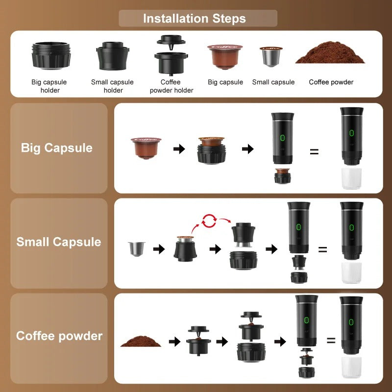 Portable Espresso Coffee Maker