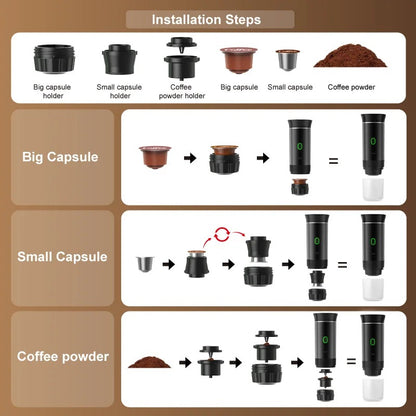 Portable Espresso Coffee Maker